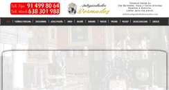 Desktop Screenshot of antiguedadesbermudez.com